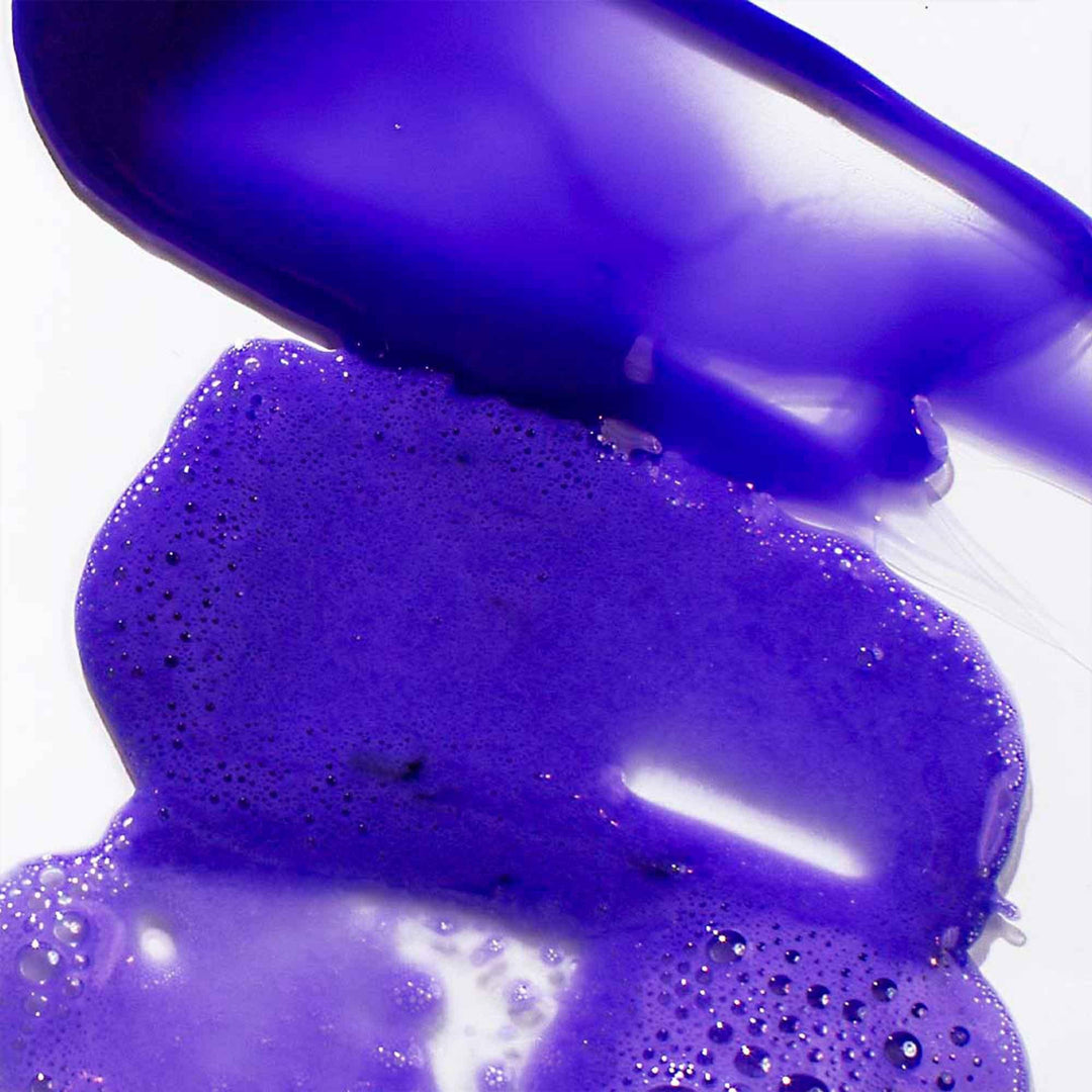 Pureology Strength Cure Blonde Purple Shampoo - purple lather texture