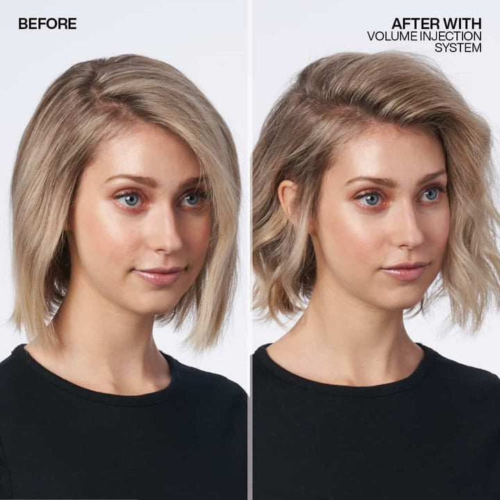 Redken Volume Injection Shampoo - before and after