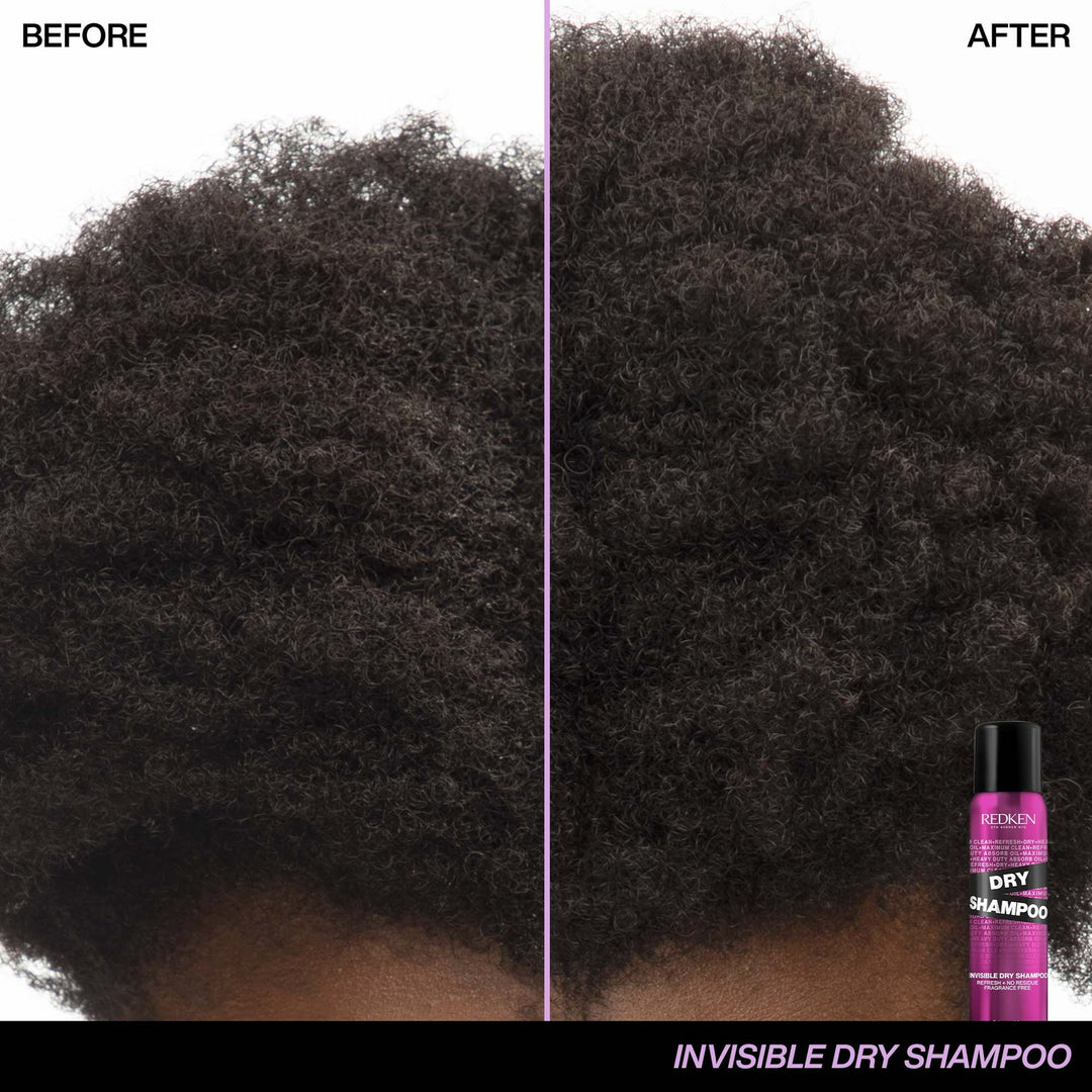 Redken Invisible Dry Shampoo - before and after