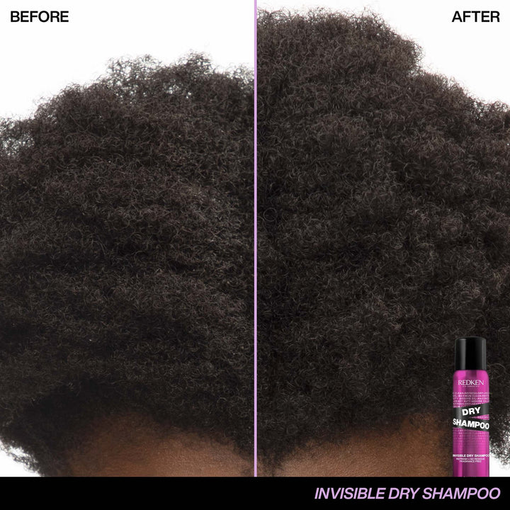 Redken Invisible Dry Shampoo - before and after