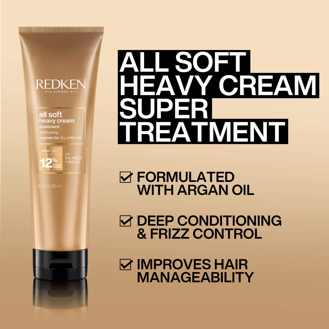 Redken All Soft Heavy Cream Treatment - benefits