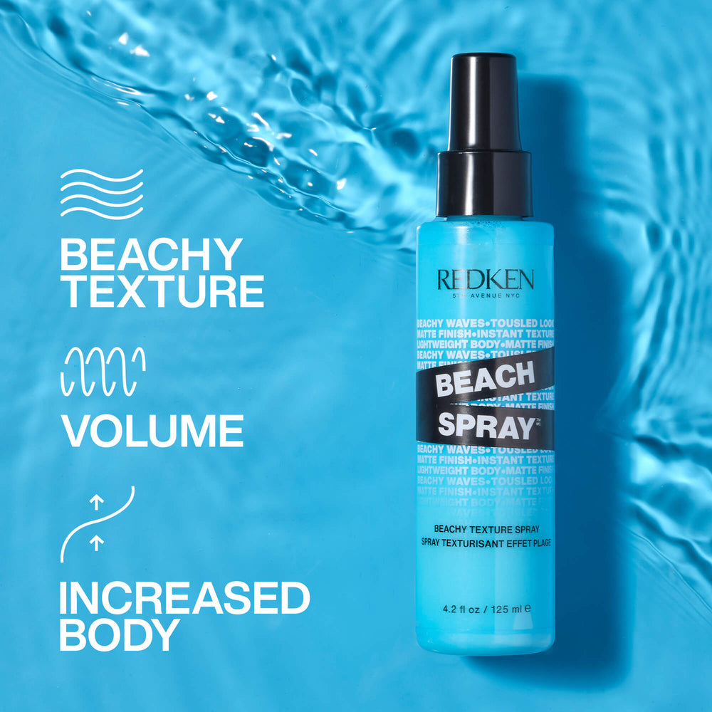 Redken Beach Spray - benefits: beachy texture, volume, increased body