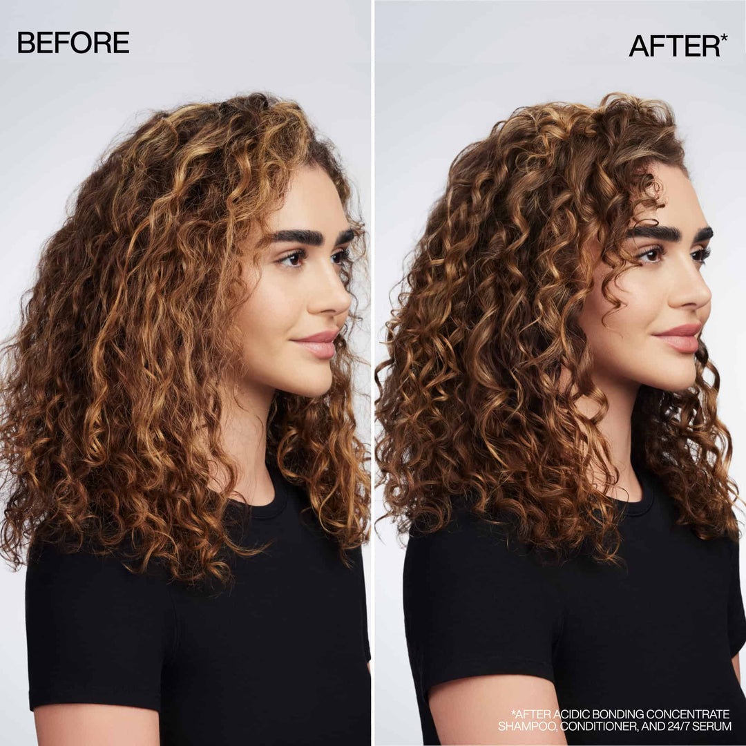 Redken Acidic Bonding Concentrate 24/7 Night & Day Serum - before and after