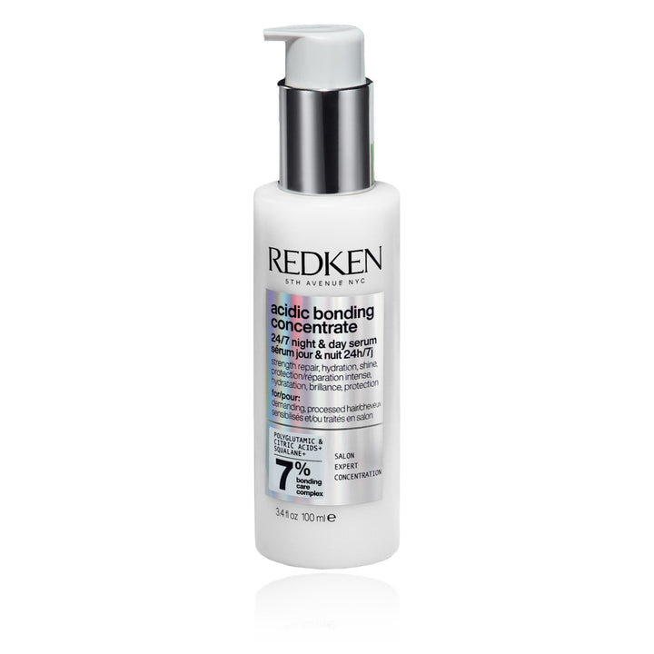 Redken Acidic Bonding Concentrate 24/7 Night & Day Serum 3.4 oz (100 ml)
