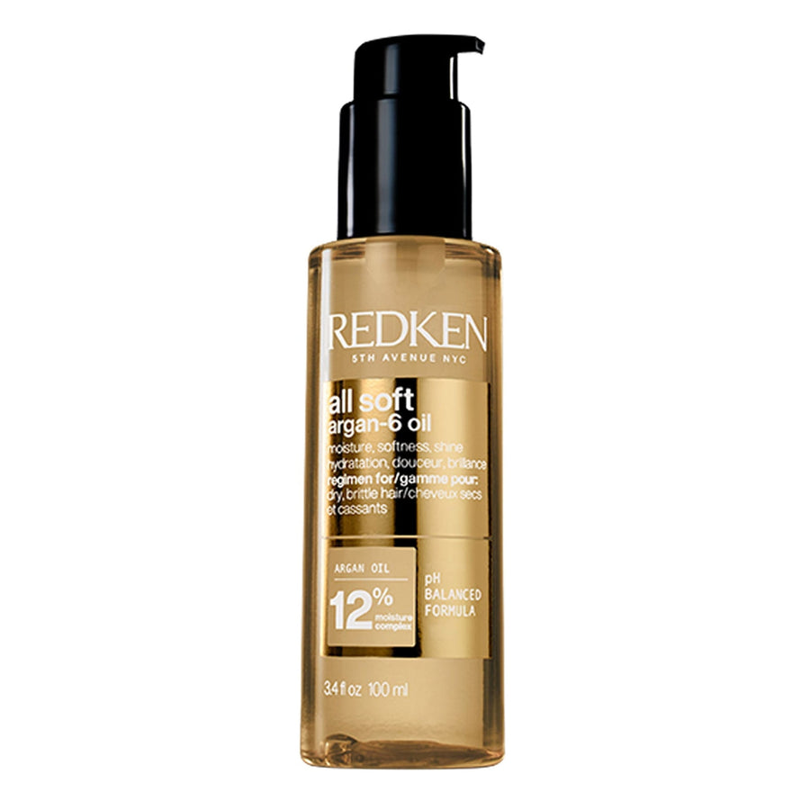Redken All Soft Argan-6 Oil 3.4 oz (100 ml)