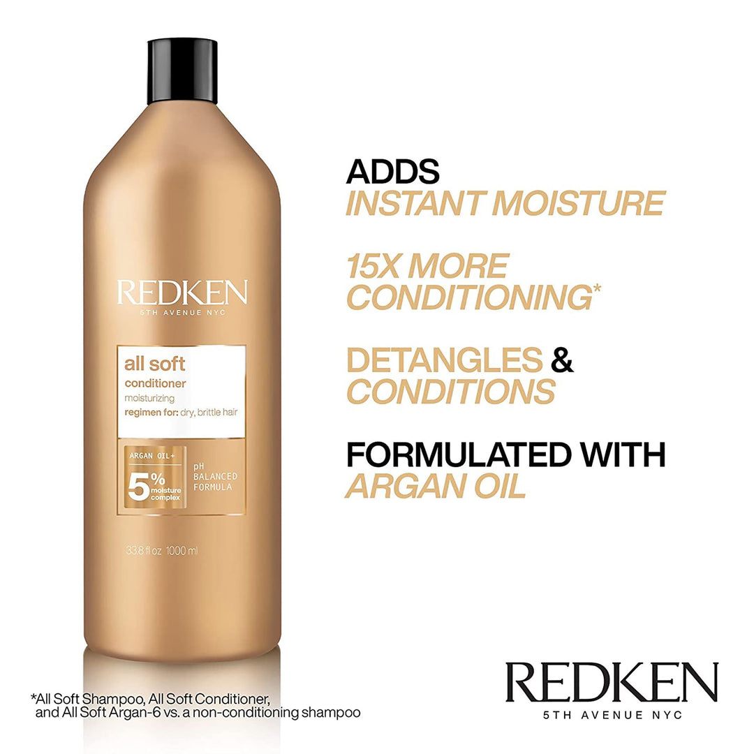 Redken All Soft Conditioner - benefits