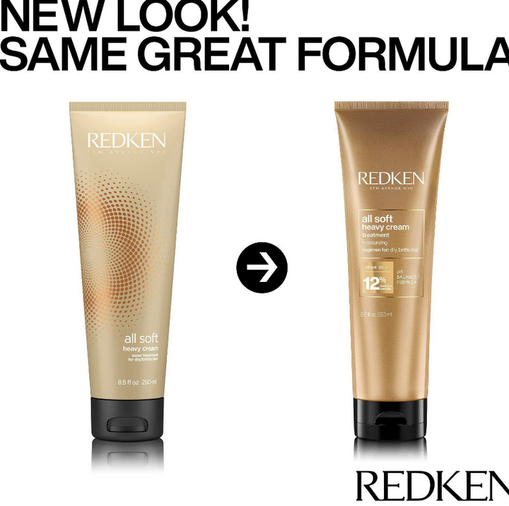 Redken All Soft Heavy Cream Treatment - new look, same formula
