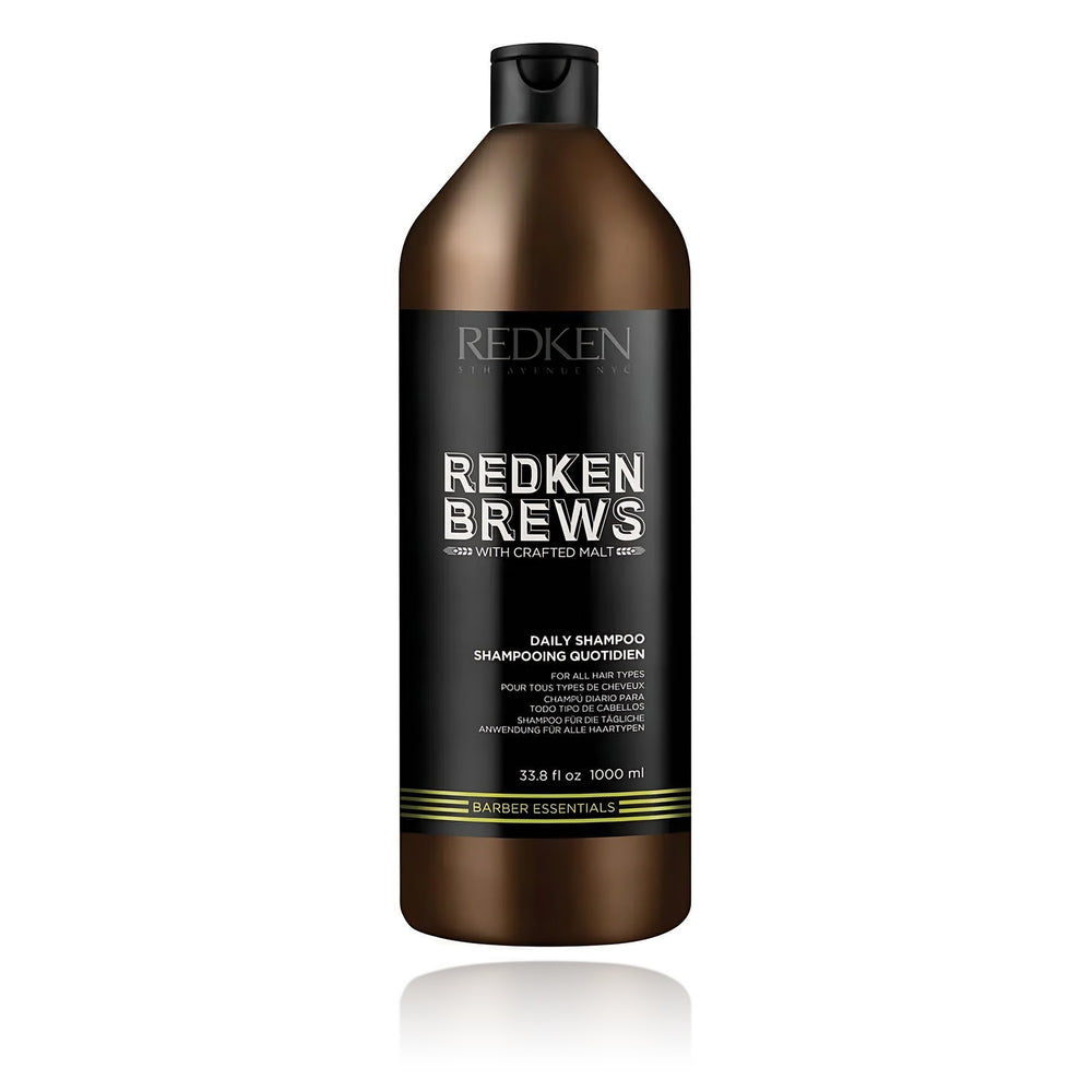 Redken Brews Daily Shampoo 33.8 oz (1000 ml)