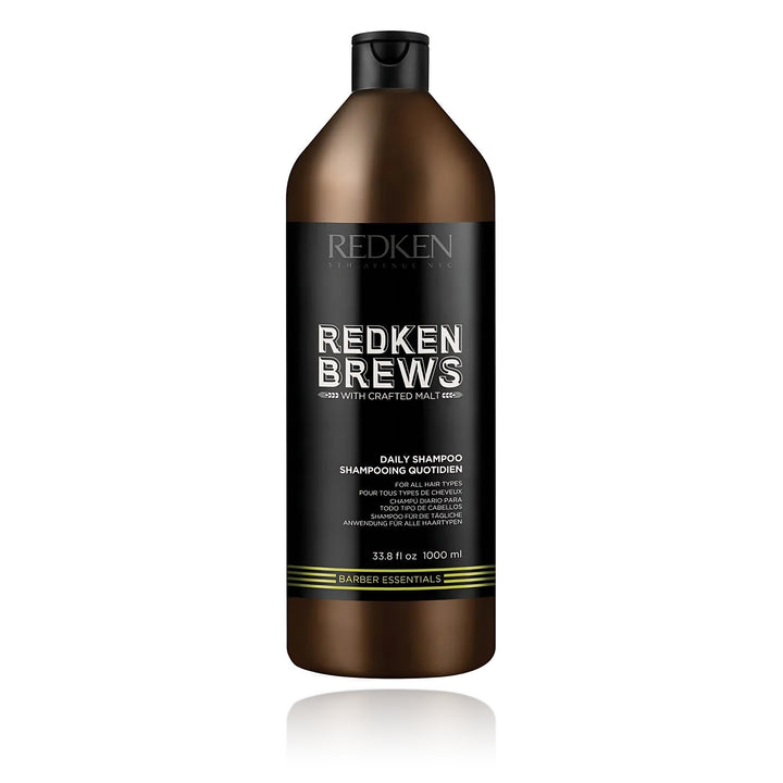 Redken Brews Daily Shampoo 33.8 oz (1000 ml)