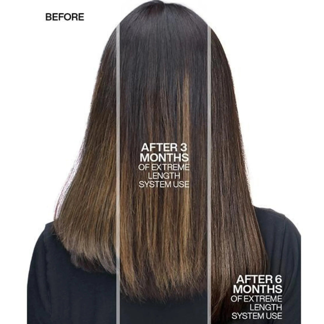 Redken Extreme Length Shampoo - before and after system use