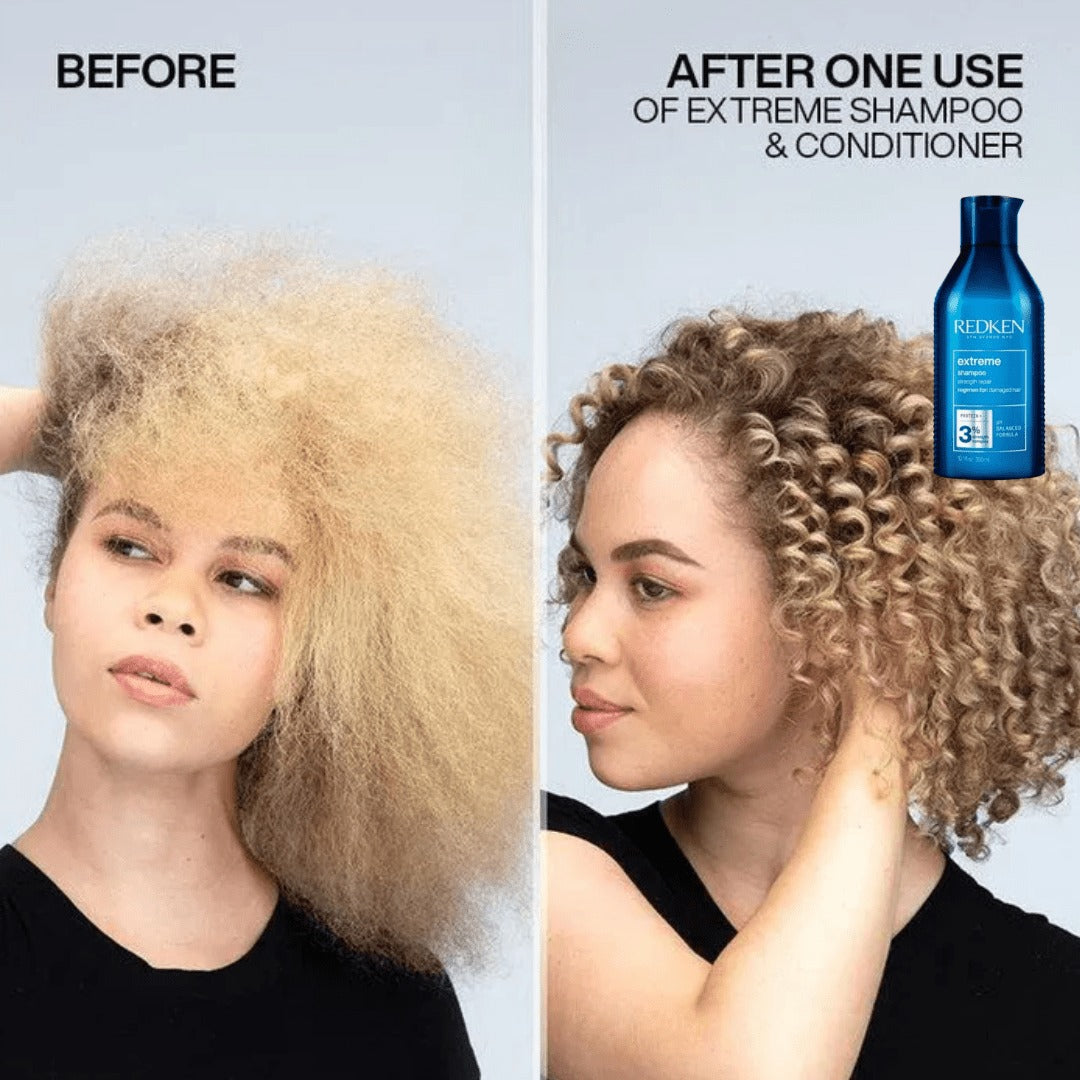 Redken Extreme Shampoo - before and after