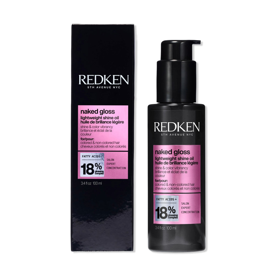 Redken Naked Gloss Lightweight Shine Oil 3.4 oz (100 ml)