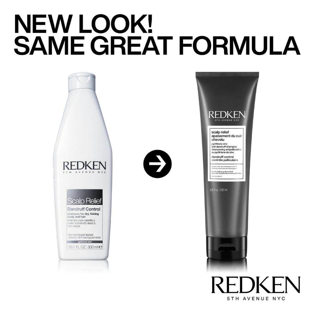 Redken Scalp Relief Dandruff Shampoo - new packaging, same formula