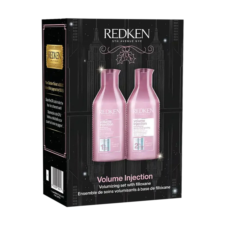 Redken Volume Injection Holiday Gift Set 2 x 10.1 oz (300 ml)