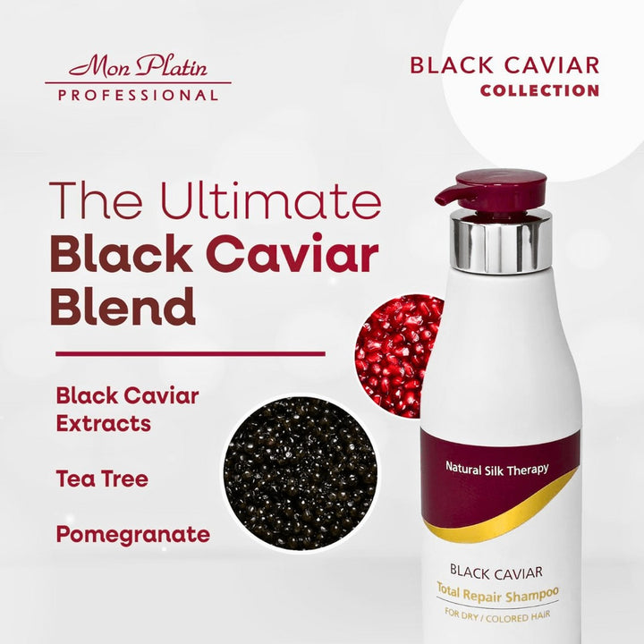 Mon Platin Black Caviar Total Repair Shampoo - key ingredients