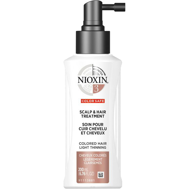 Nioxin 3 - Scalp & Hair Treatment - Colored Hair Light Thinning