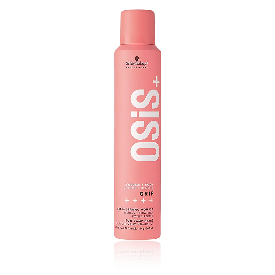 Schwarzkopf OSiS+ Grip Extra Strong Mousse 200 ml (6.76 oz) aerosol can