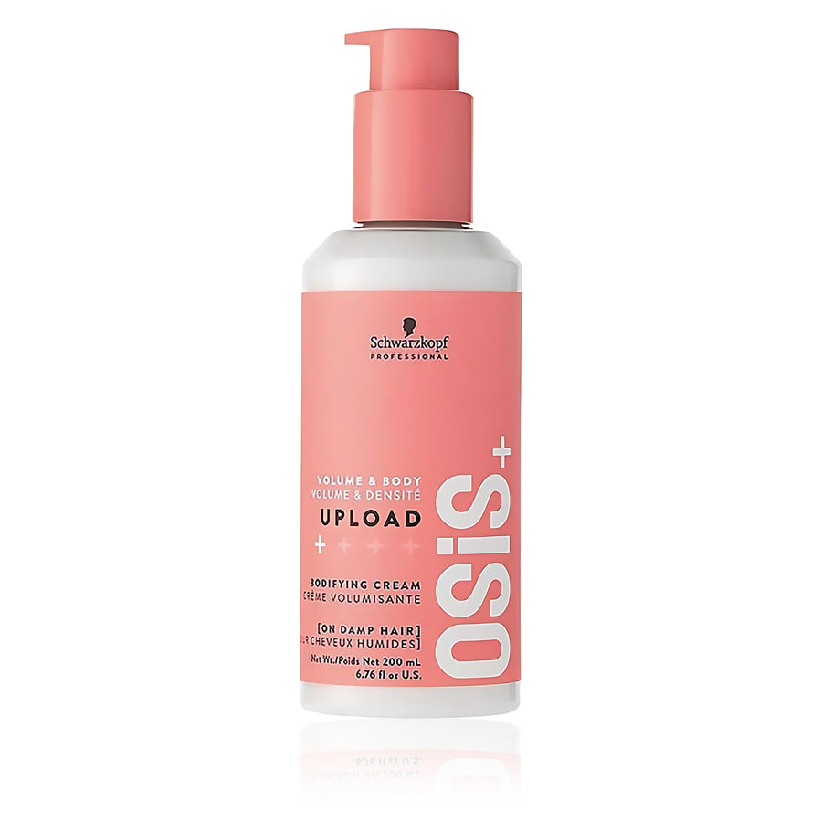 Schwarzkopf OSiS+ Upload Bodifying Cream 200 ml (6.76 oz) pump bottle