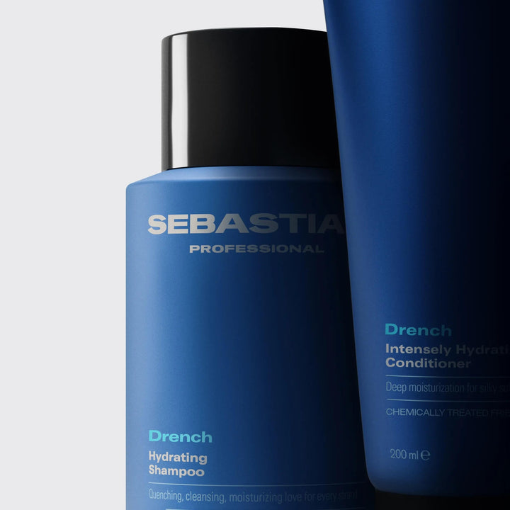 Sebastian Professional Drench Hydrating Shampoo - Drench shampoo and conditioner duo