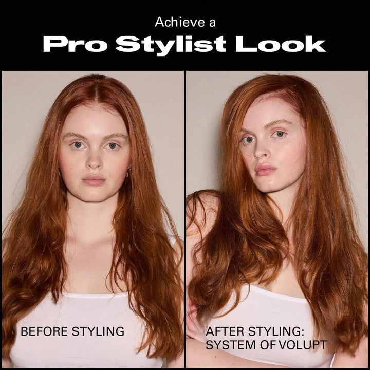 Sebastian Professional Volupt Volumizing Spray Gel - before and after
