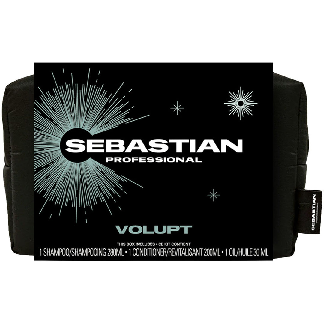 Sebastian Professional Volupt Holiday Bag Kit 9.4 oz (280 ml) + 6.8 oz (200 ml) + 1 oz (30 ml)