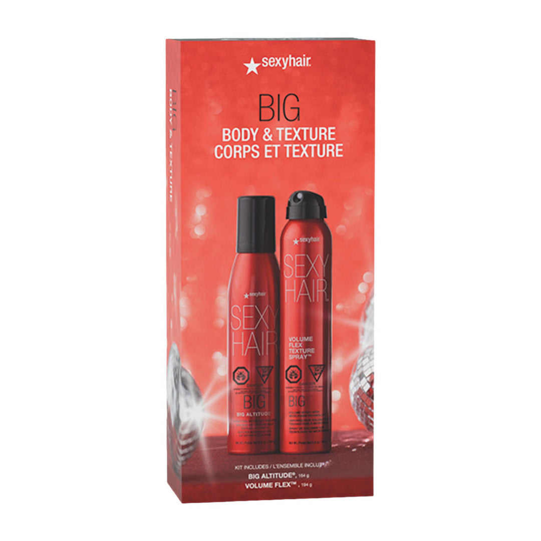 Sexy Hair Big Sexy Hair Body & Texture Holiday Kit 6.8 oz (193 g) + 5.8 oz (164 g)