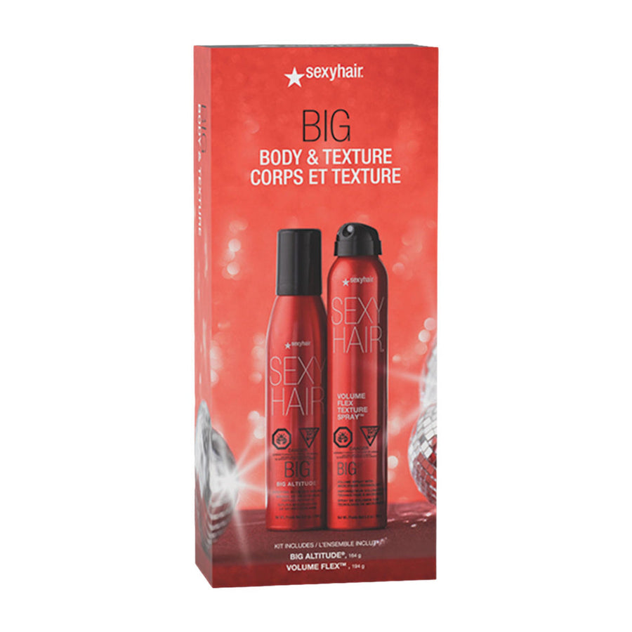 Sexy Hair Big Sexy Hair Body & Texture Holiday Kit 6.8 oz (193 g) + 5.8 oz (164 g)