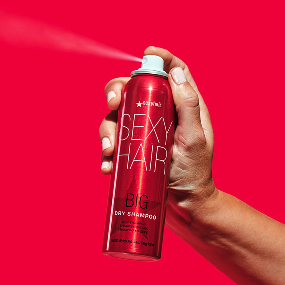 Sexy Hair Big Sexy Hair Dry Shampoo - spraying the can