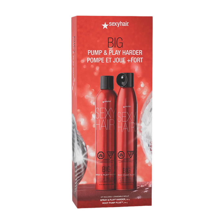 Sexy Hair Big Sexy Hair Pump & Play Harder Holiday Kit 2 x 10 oz (284 g)