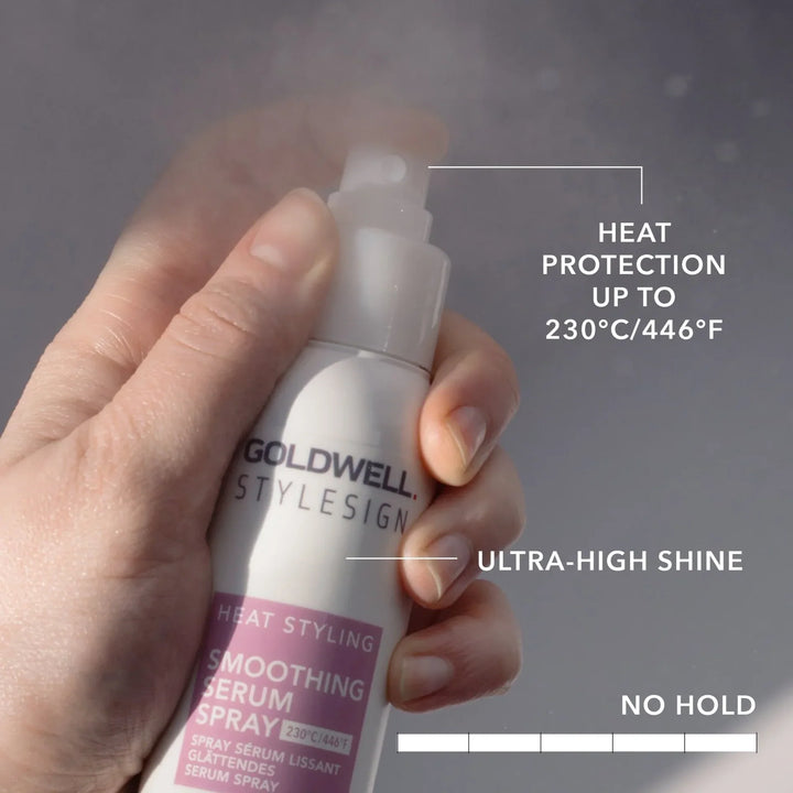 Goldwell - Stylesign Heat Styling Smoothing Serum Spray - 3.3 oz