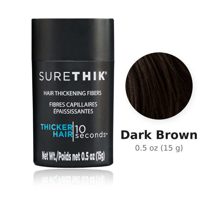SureThik Hair Thickening Fibers 0.5 oz (15 g) Dark Brown
