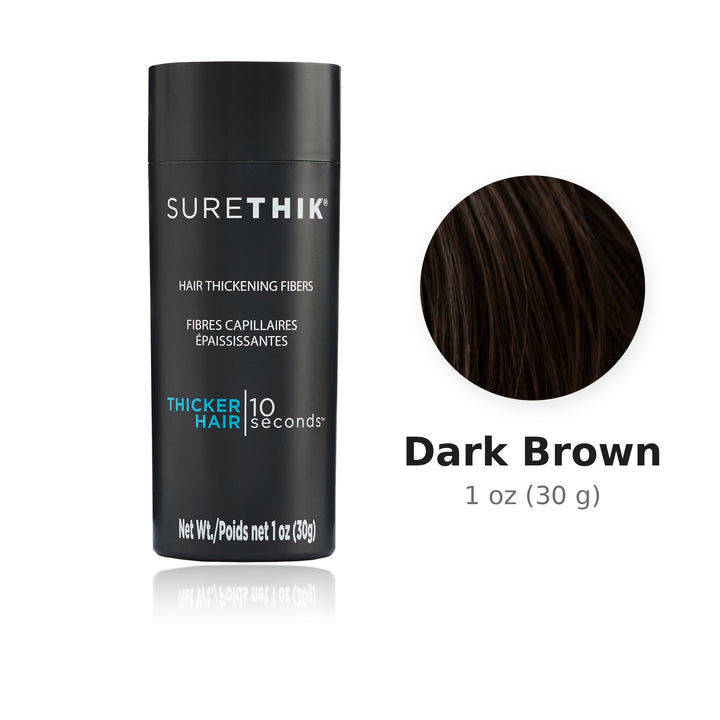 SureThik Hair Thickening Fibers 1 oz (30 g) Dark Brown