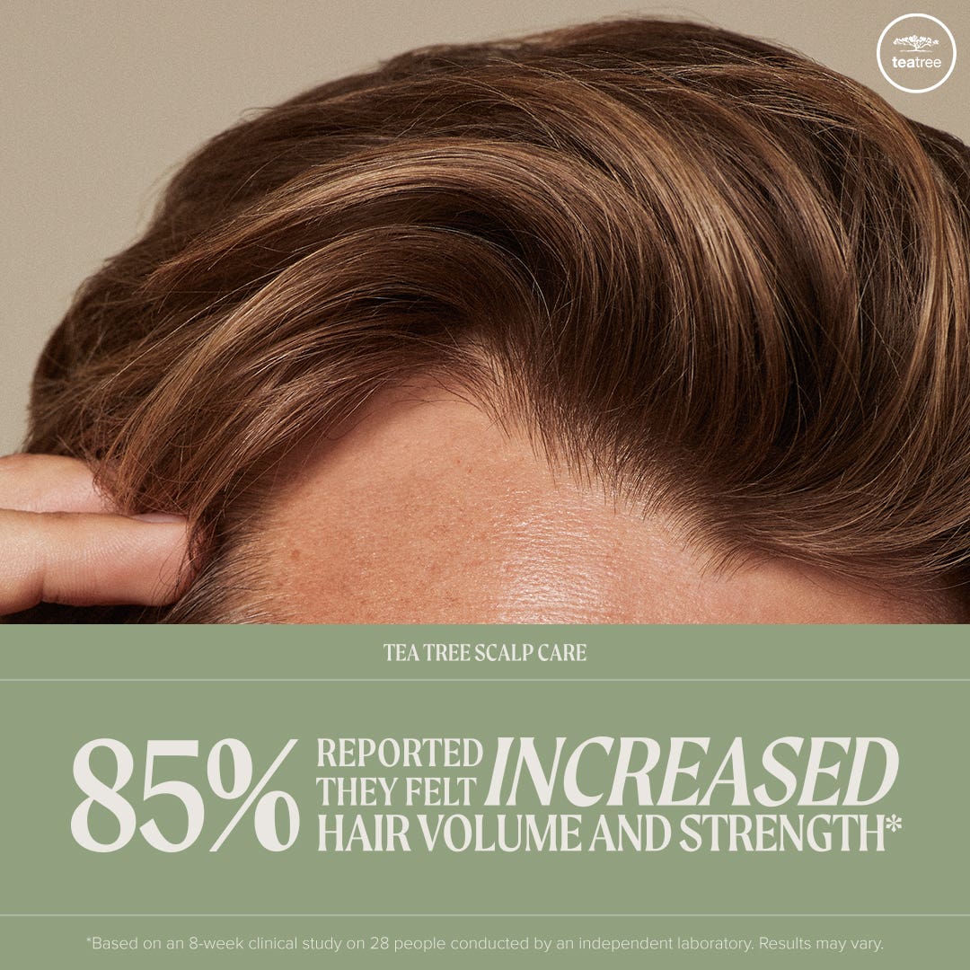 Paul Mitchell Tea Tree Scalp Care Anti-Thinning Tonic - 85% reported increased hair volume and strength