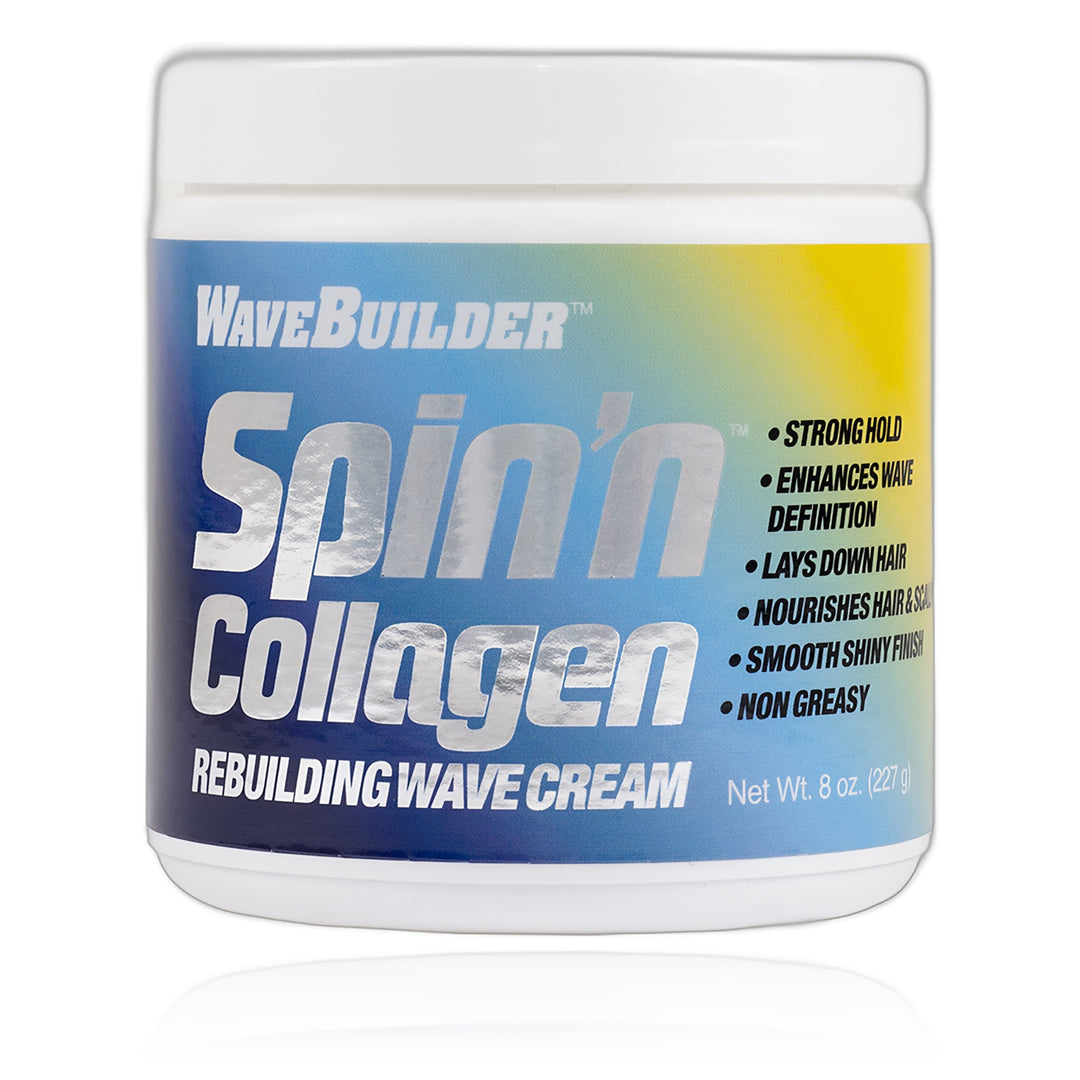 Wave Builder Spin'n Collagen Rebuilding Wave Cream 8 oz