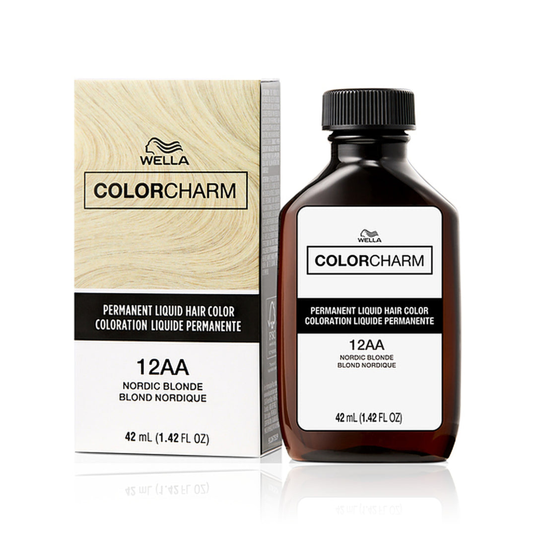Wella Color Charm Permanent Liquid Hair Color 12AA (Nordic Blonde)