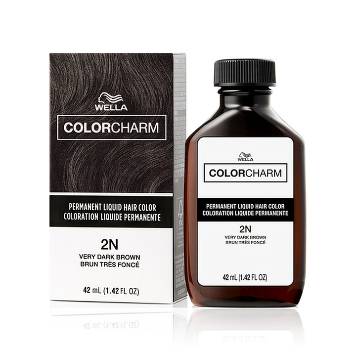 Wella Color Charm Permanent Liquid Hair Color 2N (Very Dark Brown)