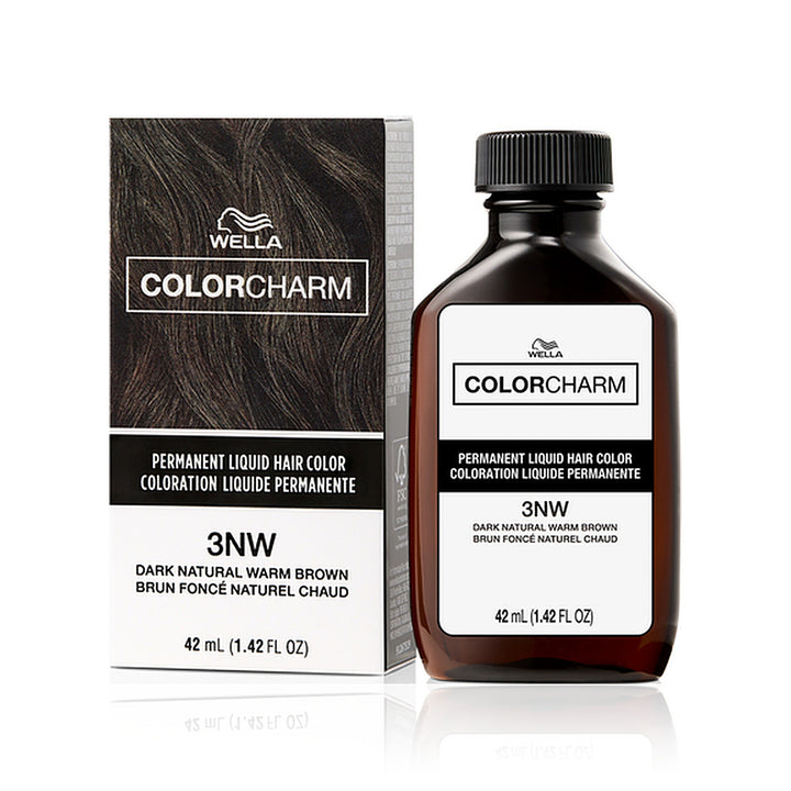Wella Color Charm Permanent Liquid Hair Color 3NW (Dark Natural Warm Brown)