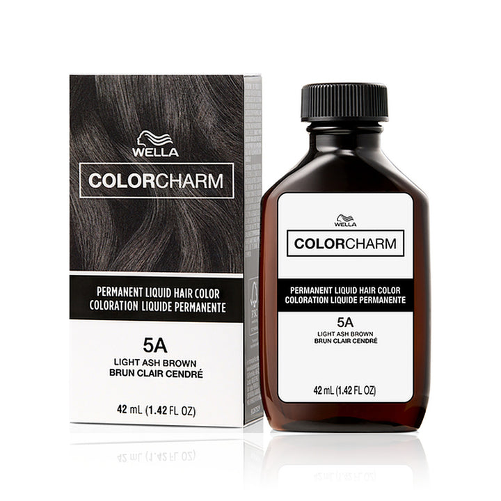 Wella Color Charm Permanent Liquid Hair Color 5A (Light Ash Brown)