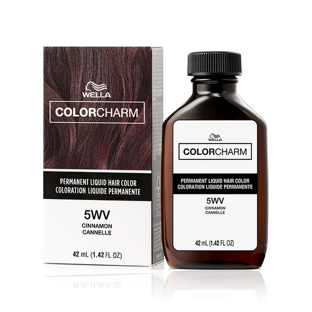 Wella Color Charm Permanent Liquid Hair Color 5WV (Cinnamon)
