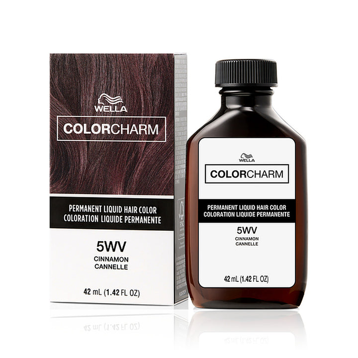 Wella Color Charm Permanent Liquid Hair Color 5WV (Cinnamon)