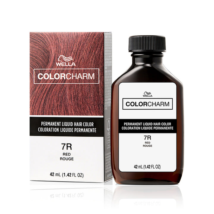 Wella Color Charm Permanent Liquid Hair Color 7R (Red)