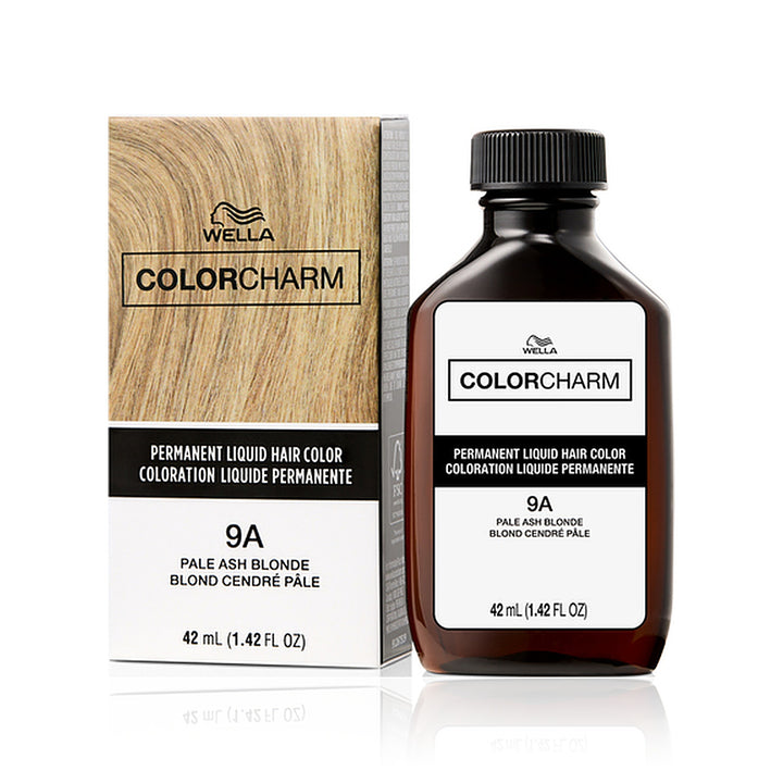 Wella Color Charm Permanent Liquid Hair Color 9A (Pale Ash Blonde)