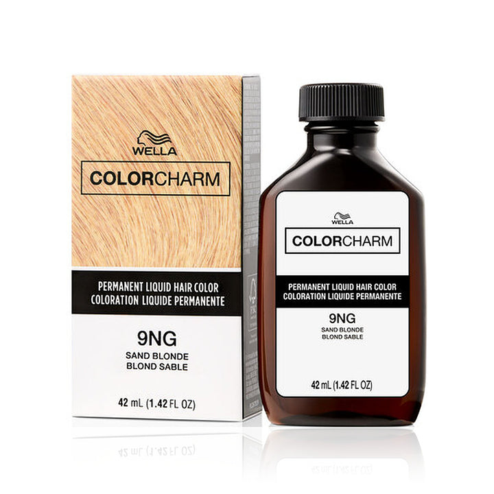Wella Color Charm Permanent Liquid Hair Color 9NG (Sand Blonde)