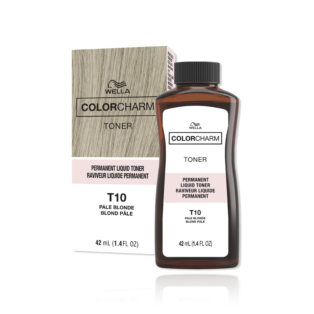 Wella Color Charm Permanent Liquid Hair Color T10 (Pale Blonde)