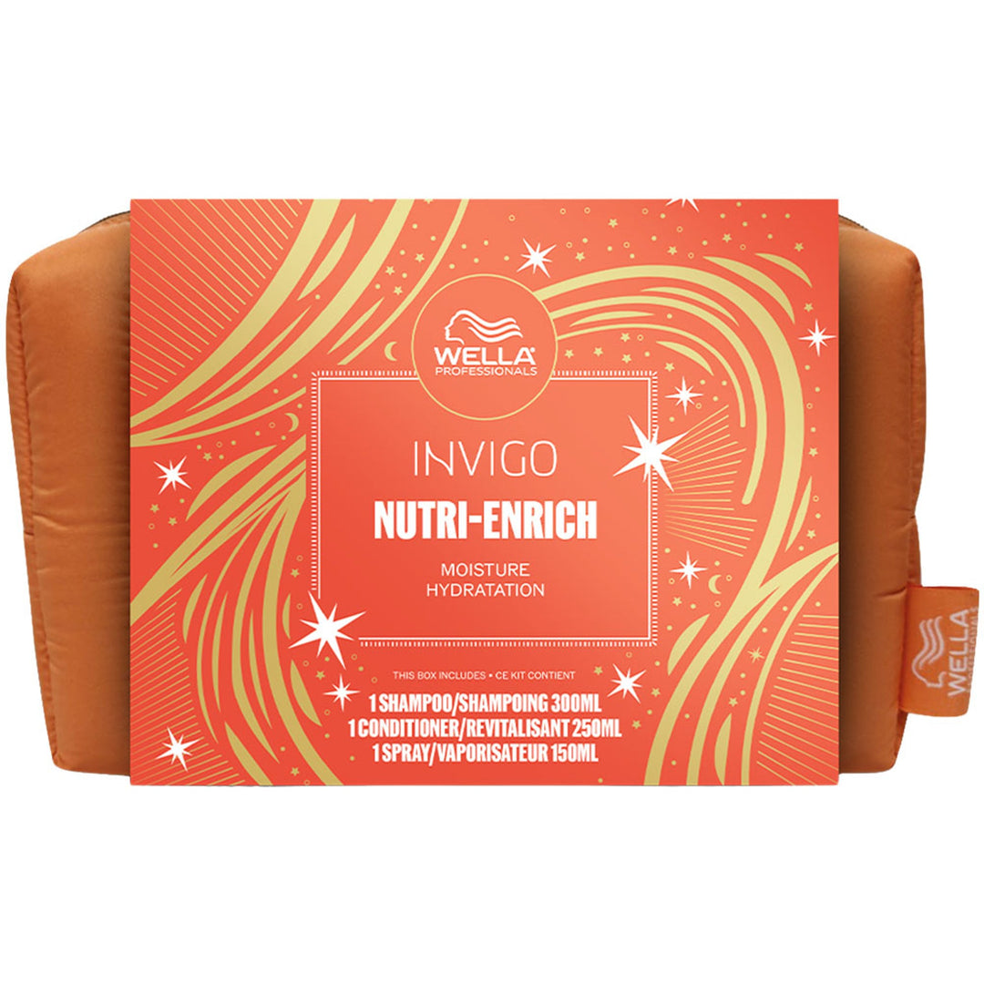 Wella Invigo Nutri-Enrich Holiday Box 10.1 oz (300 ml) + 8.4 oz (250 ml) + 5.1 oz (150 ml)
