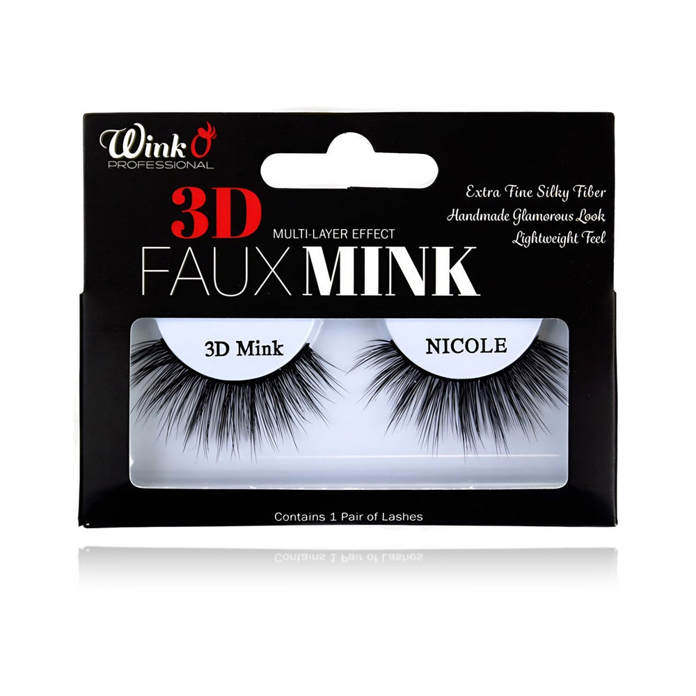 WinkO 3D Faux Mink Lashes Nicole