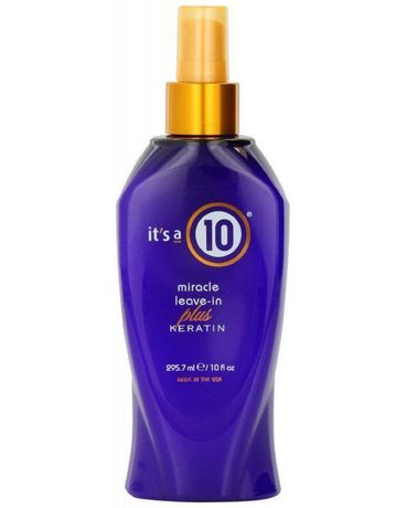 It's a 10 - Miracle Leave-In Plus Keratin