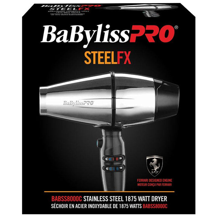 Babyliss Pro - Metal Series - Steel FX
