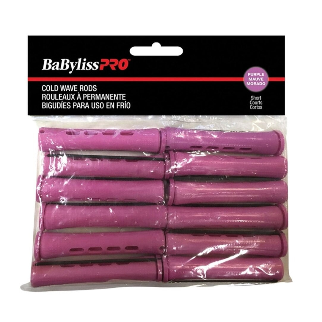 Babyliss Pro Cold Wave Rods Pink Smooth Charming