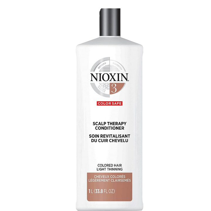 Nioxin 3 - Color Safe - Scalp Therapy Conditioner - Colored Hair Light Thinning